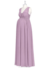 Load image into Gallery viewer, Ada A-Line/Princess Sweetheart Natural Waist Floor Length Sleeveless Bridesmaid Dresses