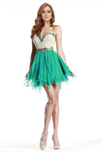 Load image into Gallery viewer, 2022 Stunning Homecoming Dresses Sweetheart A Line Short/Mini With Beads New Arrival