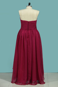 2022 Asymmetrical Bridesmaid Dresses Sweetheart Ruched Bodice A Line