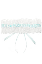 Load image into Gallery viewer, Gorgeous Wedding Garters With Ribbons Satin&amp;Lace