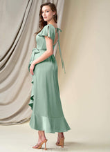 Load image into Gallery viewer, Jimena A-Line/Princess Sleeveless Floor Length Scoop Natural Waist Bridesmaid Dresses
