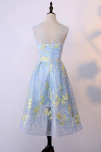 Load image into Gallery viewer, 2024 New Arrival Scoop Tulle With Embroidery A Line Homecoming Dresses