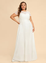 Load image into Gallery viewer, Lace With Wedding Wedding Dresses Scoop Sequins Dress Floor-Length Chiffon Meghan