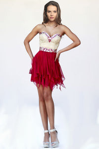 2022 Stunning Homecoming Dresses Sweetheart A Line Short/Mini With Beads New Arrival
