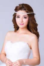 Load image into Gallery viewer, Shiny Women&#39;S Crystal/Ribbon Headpiece - Wedding / Special Occasion / Outdoor Headbands