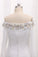 2022 Long Sleeves Chiffon Off The Shoulder Mermaid Wedding Dresses With Beading
