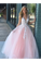 Stunning Lace Applique Ball Gown Long Ball Gowns Prom Dresses Quinceanera Dress