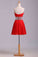 2022 Homecoming Dresses A Line Sweetheart Short/Mini With Rhinestone Chiffon