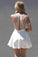 2024 Sexy Open Back Straps Cocktail Dresses A Line Short/Mini