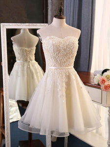 Lace Homecoming Dresses June Sweetheart  Up CD12894