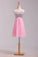 2024 Empire Waist Sweetheart Short/Mini With Sequins Homecoming Dresses Lara Chiffon CD1441