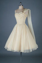 Load image into Gallery viewer, Homecoming Dresses Desiree Vintage One Shoulder Organza CD22135