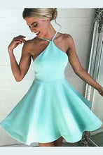 Load image into Gallery viewer, A-Line Dresses, Backless , Short , Mint Hazel Homecoming Dresses Green CD255