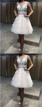 Load image into Gallery viewer, Tulle Homecoming Dresses Ximena Lace Embroidery