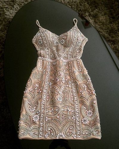Gorgeous Rhinestone Homecoming Dresses Cloe Beaded , Sheath CD3201