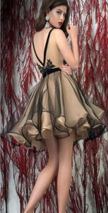 Little Black Dress Sexy A-Line Short Cherish Homecoming Dresses Party Dress CD3356