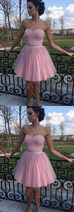 Cute Short , Sweetheart Short , Party Ava Homecoming Dresses Pink Dress CD350