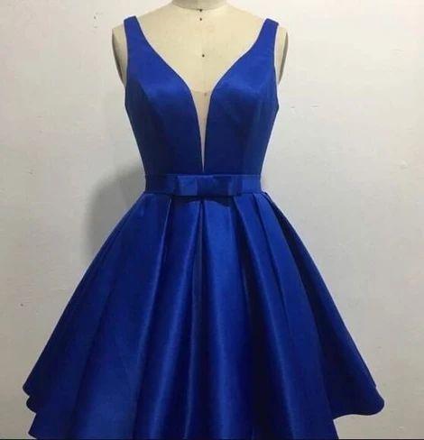Elegant Josie Royal Blue Homecoming Dresses , CD8754