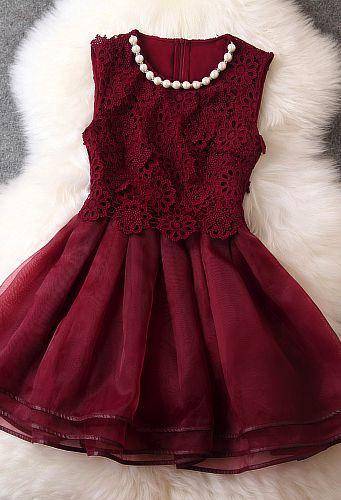 , Dark Red With Appliques Homecoming Dresses Kenley CD8778