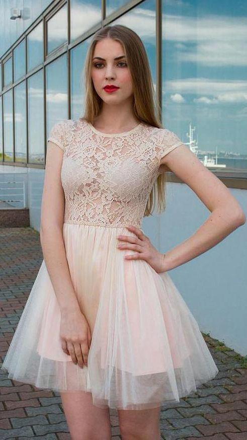 Homecoming Dresses Lace Gracelyn 2024 CD9099