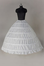 Load image into Gallery viewer, Women Nylon Floor Length 1 Tier Ball Gown Petticoats P005