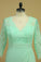 2022 3/4 Length Sleeve Mother Of The Bride Dresses V Neck Chiffon With Applique