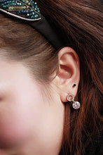 Load image into Gallery viewer, Exquisite Zircon/Platinum Plated Ladies&#39; Earrings