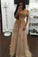 2022 GorgeousTulle Prom Dresses Off The Shoulder With Appliques And Beadings