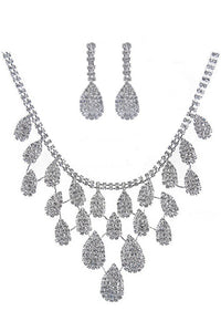 Charming Alloy With Rhinestone Women'S Jewelry Sets #Xz5650